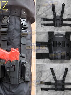 เพลทรัดต้นขา ยี่ห้อ ZJZ (Drop Leg Platform)