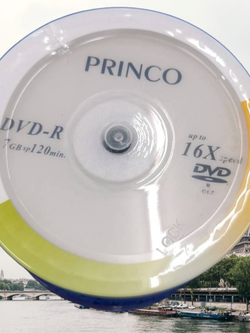 แผ่น DVD Princo 50 แผ่น