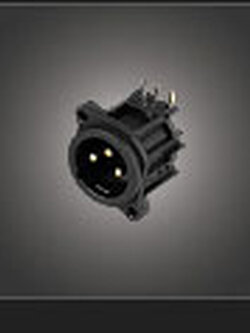 NTS YM-063 ปลั๊ก XLR ตัวผู้ 3 ขา สำหรับลงปริ้นท์