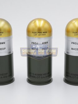 ลูกระเบิด M433 แบบ Dummy (M433 Dummy Grenade) งานจำลอง
