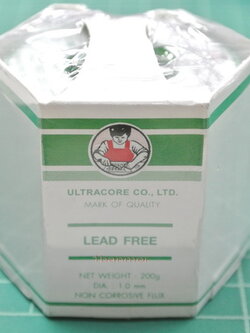 ตะกั่วบัคกรี Ultracore Leadfree ปลอดภัยจากสารพิษ ขนาด200g