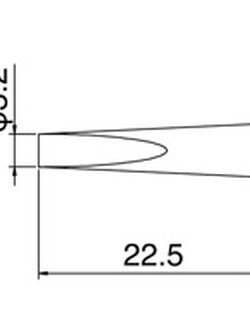 ปลายหัวแร้ง HAKKO รุ่น T18-DL32 Shape-3.2DLใช้กับ HAKKO FX-600