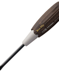 VESSEL ไขควง Wood compo กันลื่น No.300(Slotted 5.5 x 75)