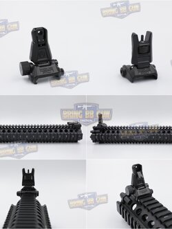 ศูนย์หน้า-หลังพับได้แบบโลหะ รุ่น MBUS PRO