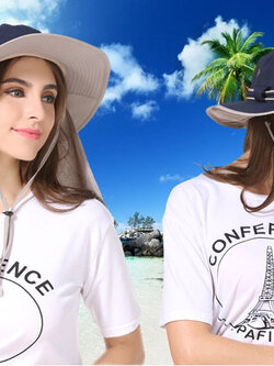 หมวกปีกกว้างผู้หญิง ผ้าดีมากๆ ส่วนปิดนุ่มมากๆ ใส่สบาย