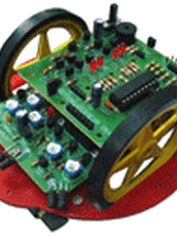 FUTUREKIT FK-1112 หุ่นยนต์ค้นหาสมบัติ MICRO AVR3 (ชุดคิทยังไม่ประกอบ)