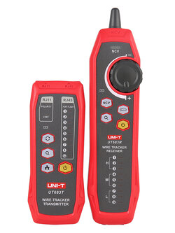 UNI-T UT683KIT wire tracker เครื่องทดสอบติดตามสาย RJ45, RJ11 รุ่น UT683