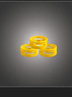 NTS Ring-Yellow วงแหวนสีสำหรับ ปลั๊ก-แจ๊ค XLR สีเหลือง