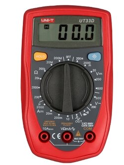 UNI-T UT33D มัลติมิเตอร์ดิจิตอล