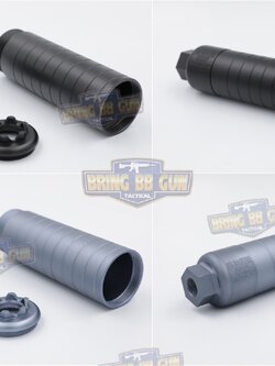 เก็บเสียง ทรง Sig Sauer รุ่น SRD556 (Sig Sauer Suppressor) (Sig MPX/MCX SRD556 Suppressor) (SRD556 Milk Bottle Suppressor)
