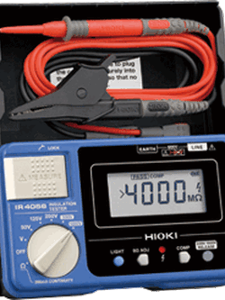 Hioki เครื่องวัดความเป็นฉนวน / เมกกะโอมห์มิเตอร์ IR4056-20