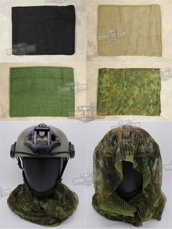 ผ้าพันคอแบบตาข่าย