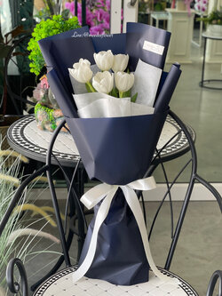 ช่อดอกทิวลิป ช่อดอกไม้สด