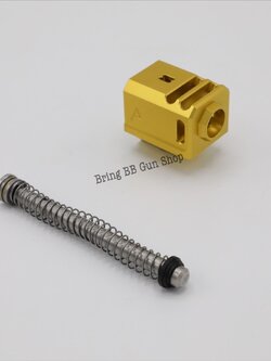 หัวคอม Glock ยี่ห้อ Agency Arms (Agency) (Pistol Compensators) น้ำหนัก : 52กรัม