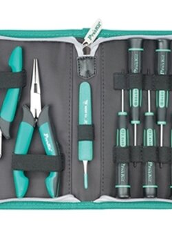 ชุดกระเป๋าเครื่องมือแบบผ้า 9 ชิ้นPROS KIT PK-2643