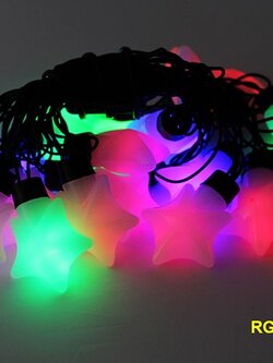 ไฟประดับตกแต่ง ดาว IWC-20L-RGB-STAR