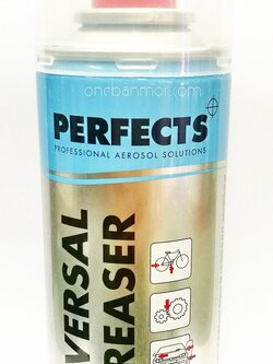 สเปรย์ Perfects Degreaser Cleaner ล้างหน้าสัมผัสแบบแห้งเร็ว (แทน Philips สีฟ้าได้) ล้างแผงวงจร ทำความสะอาดอุปกรณ์อิเล็คทรอนิคส์