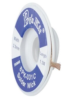 ลวดซับตะกั่ว 2.5MM 8PK-031C