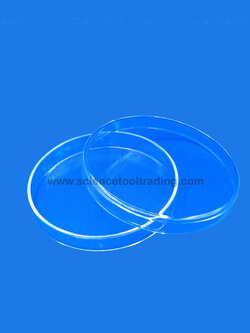 จานเพาะเชื้อแก้ว 15x100 มม.