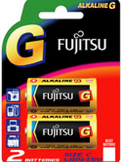 Fujitsu Hi Grade Alkaline G ก้อนกลาง Size C แรงจัด ทนทาน ไม่รั่วซึม - รุ่นนี้ Made in Japan