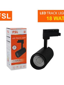 โคมแทรคไลท์ FSL-TRACK-LIGHT-18W-BL แสงขาวและแสงวอร์มไวท์