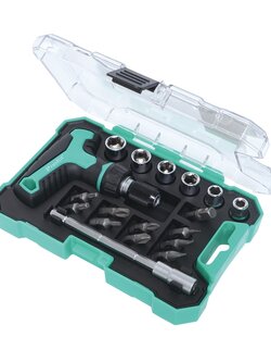 ชุดไขควงพร้อมคีมจับ 18 in 1 SD-2320M PROSKIT (CN)