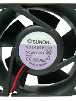 พัดลม SUNON KD2406PTS1.13.A.GN 24VDC 2.5นิ้ว