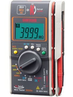 Sanwa DG35a Digital Multimeters /MΩ tester Hybrid pocket size Insulation Tester + Clamp meter