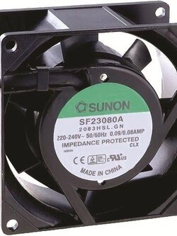 พัดลม SUNON แท้ 100% SF23080A-2083HSL.GN 220V 3นิ้ว ขนาด 80 X 80 X 38 mm.