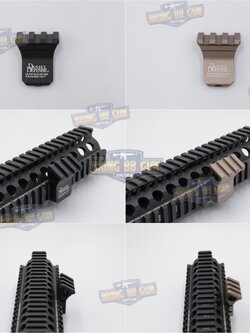 รางเฉียง Daniel Defense ระบบราง Picatinny (รางรถไฟ) (รางเฉียง 45 องศา) (DD 1 O'Clock Offset Rail)