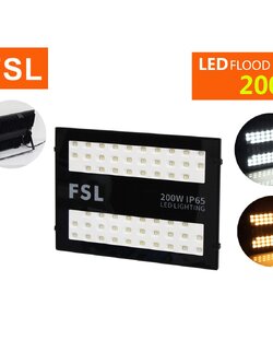 สปอร์ตไลท์ FSL-SPL-808A-200W แสงขาวและแสงวอร์มไวท์