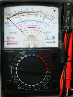 มิเตอร์แบบเข็ม Sunwa 361 TR - ทั่วไปเกรด AAA