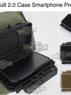 เคสโทรศัพท์ติดเสื้อเวสทรงกล่อง DarkVault 2.0 Case Smartphone Protection(Equipment Storage Box V.2) (Folded Navigation Board)