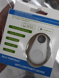 พวงกุญแจบูลทูธ tracker ป้องกันของหาย anti lost keychain