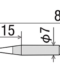 ปลายหัวแร้ง Goot RD-67BC