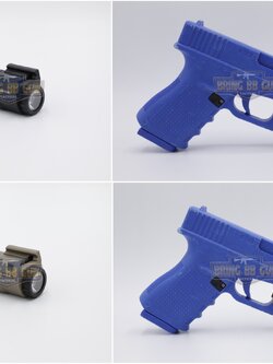 ไฟฉายติดปืนสั้น ทรง Inforce รุ่น APL-C