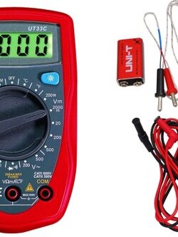 UNI-T UT33C มัลติมิเตอร์ดิจิตอล