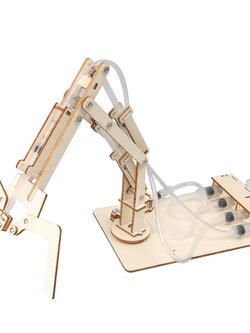 ชุด STEM แบบ DIY : ลูกสูบแขนกลไฮดรอลิก