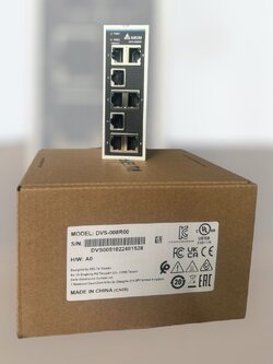 Delta Unmanaged Switch DVS-008R00 8-Port FE Ethernet
