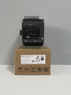 Delta PLC DVP16XP211R Extension 8I8O (Relay)