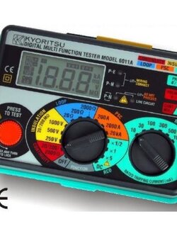 KYORITSU MODEL 6011A Multi Function Testers onebanmor