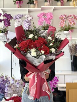 ช่อดอกไม้ ช่อดอกไม้สด