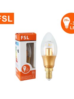 หลอดจำปา ขั้ว E14 FSL-C35-3W