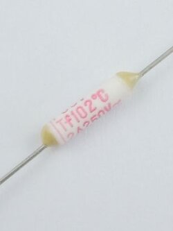เทอร์โมฟิวส์ Thermal Fuse 125 ํc 2A สำหรับเครื่องใช้ไฟฟ้าประเภทต่างๆ