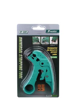 คีมปอกตัดสาย RG,UTP/STP แบบปรับใบมีด CP-508 PROSKIT