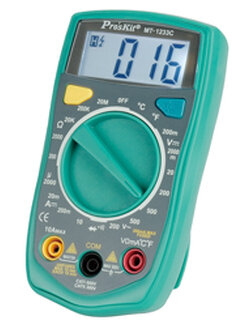 MT-1233C ดิจิตอลมัลติมิเตอร์ MT-1233C PRO'S KIT Onebanmor