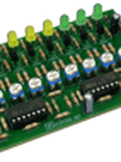 FUTUREKIT FK-939 เครื่องบอกแรงดันแบตเตอรี่ LED 8 ดวง (ชุดคิทยังไม่ประกอบ)