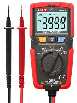UT125C Pocket Size Digital Multimeter มัลติมิเตอร์ แบบดิจิตอล