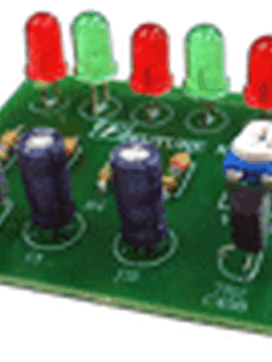 FUTUREKIT FA-1201 วงจรไฟกระพริบ 2 จังหวะ LED 6 ดวง