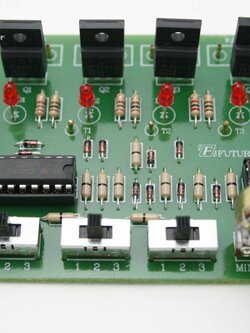 FK144 DC CHASING LIGHT 6 PROGRAM 4 CH 12V 100W